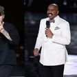 Justin Bieber reacts to Steve Harvey's Gaffe