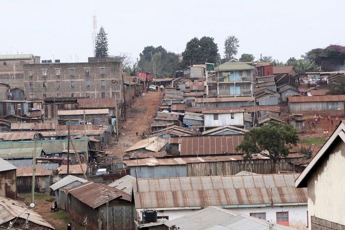 Houses in Kangemi slum