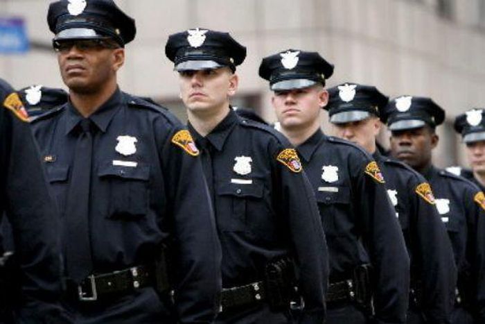 United States Police officers.