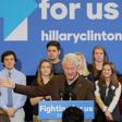 On the campaign trail with Bill, it's all about Hillary