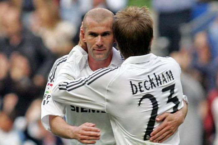 Beckham hails Zidane as the right choice for Real