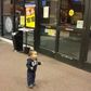 Watch toddler's stunning reaction to seeing automatic sliding doors for the first time