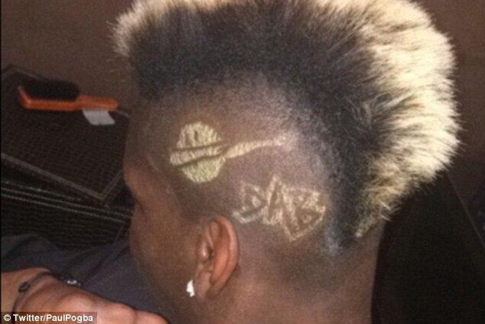 Paul Pogba unveils 'dab' haircut