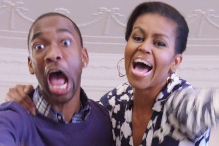 America's first lady goes viral after making rap video