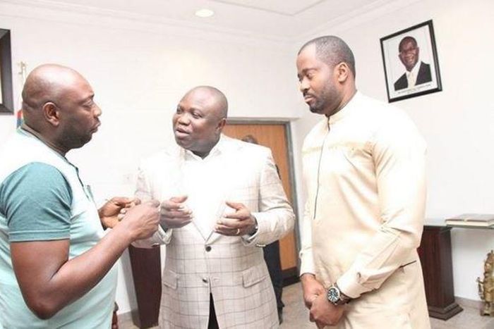 Segun Arinze, Governor Akinwunmi Ambode, Desmond Elliott