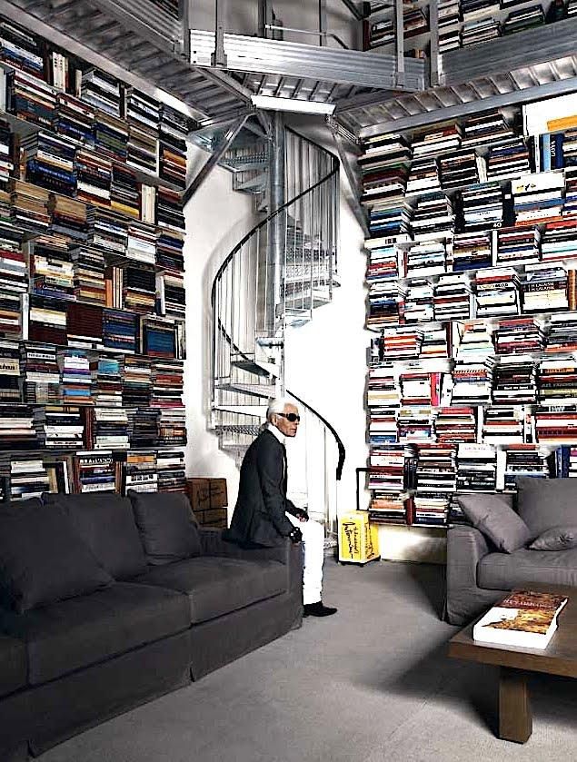 Lagerfeld Portrait bookride