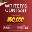Writers contest banner