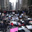 'Black Christmas' protesters demonstrate en-mass against police violence in Chicago