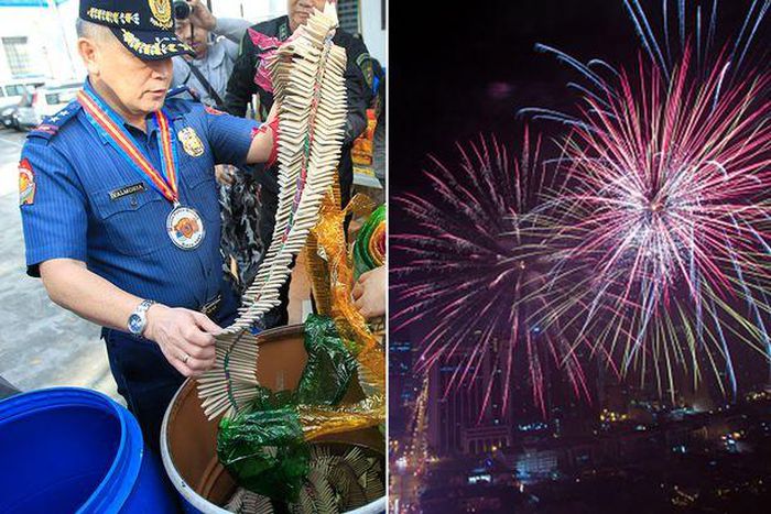 Drunk man dies after hugging firecracker and lighting