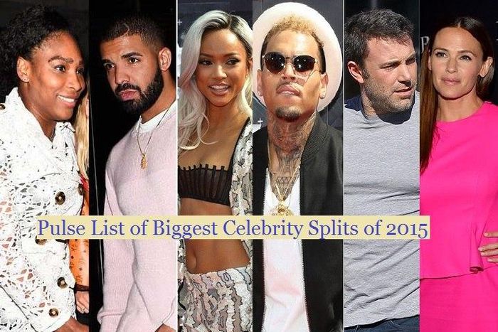 Pulse List of 10 Celebrity Splits in Hollywood in 2015
