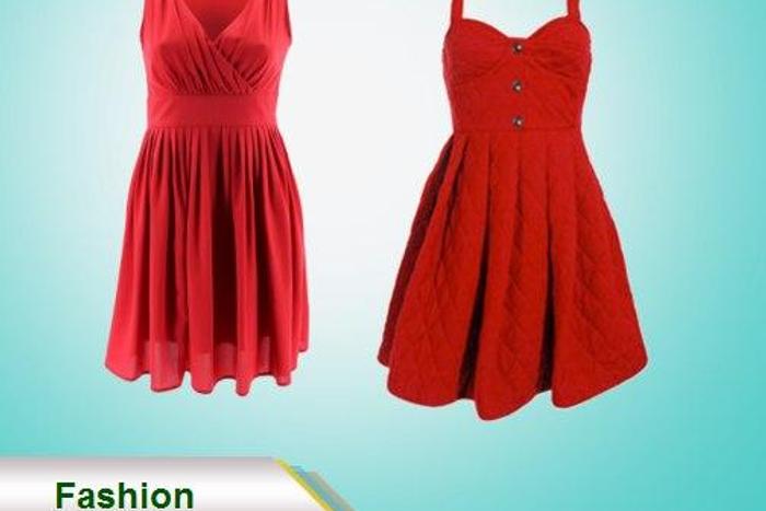 Beautiful red dresses