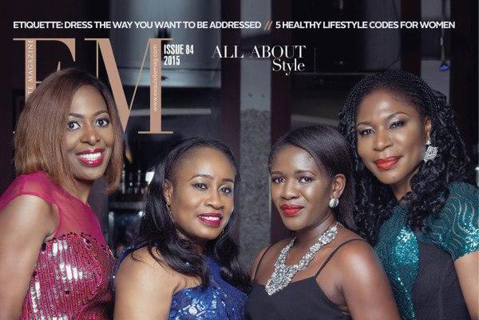 Power ladies Biola Alabi, Tewa Onasanya, Celine Loader and Ini Onuk