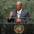 Ghana President John Dramani Mahama addresses the 69th United Nations General Assembly at United Nations Headquarters in New York, September 25, 2014. REUTERS/Mike Segar