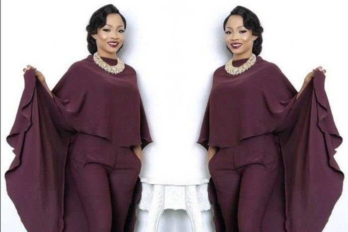 Toke Makinwa looking beautiful