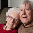 Couple with combined age of 187 weds