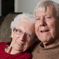 Couple with combined age of 187 weds