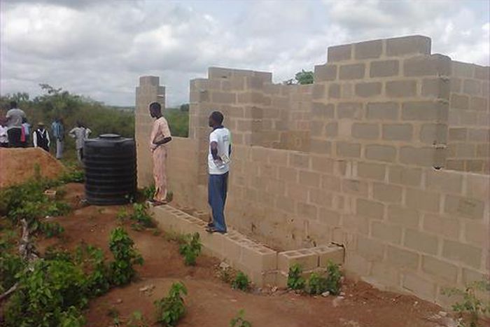 Uncompleted building