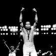 Fela at Orchestra Hall in Detroit, Michigan, in 1986