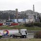 A Total oil refinery at La Mede near Marseille in a file photo. REUTERS/Jean-Paul Pelissier