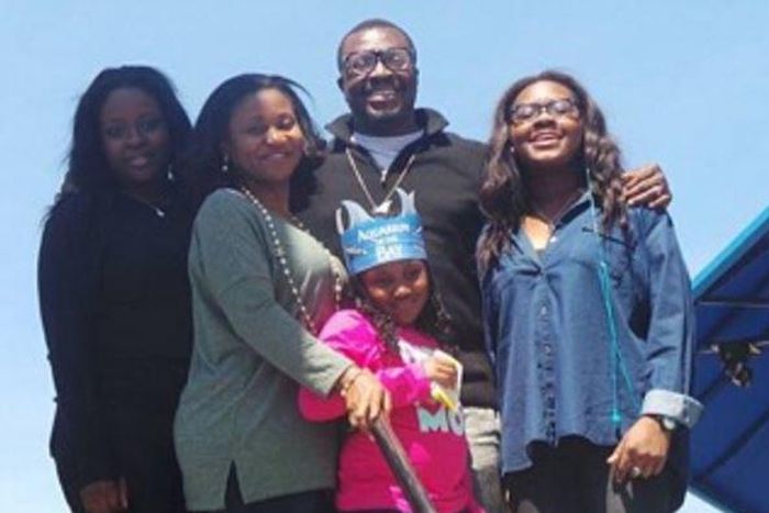 Ali Baba with his girls