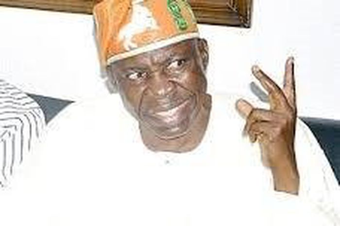 Sen Kakah speaking at the press conference