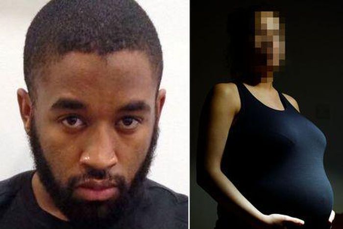 Pregnant mum-to-be survives stab to belly by deranged knife man