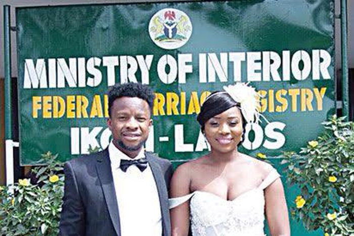 Ogenyi Onazi and Sandra Ogunsuyi