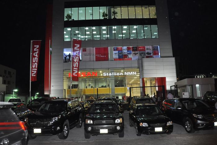 Nissan showroom