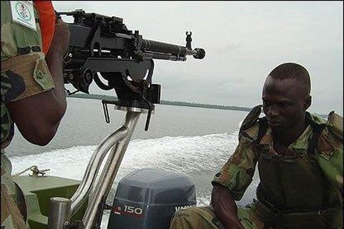 Navy destroys 8 illegal refineries, 300 tonnes of stolen crude in Brass