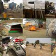 Picture of Boko Haram camps destroyed by the Nigerian Army.