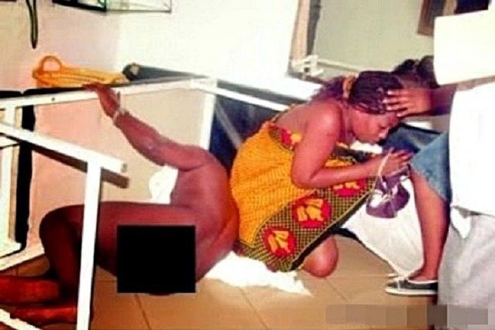 The disgraced couple