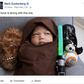 Facebook CEO's dresses his daughter as a 'Star Wars' fan