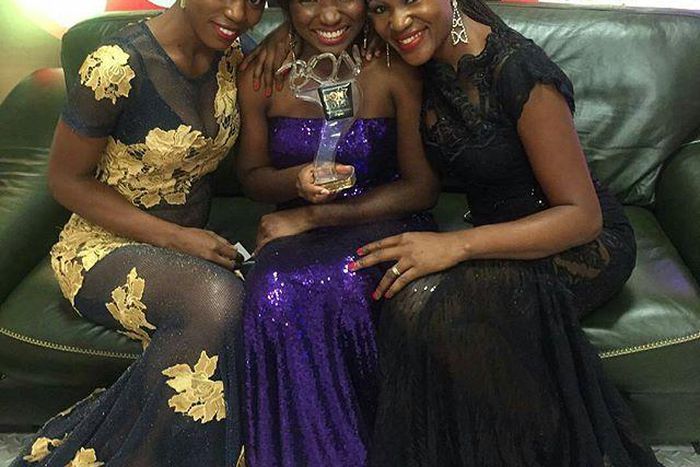 Ijeoma Grace Agu, Omowumi Dada, Judith Audu at the 2015 Best of Nollywood Awards.