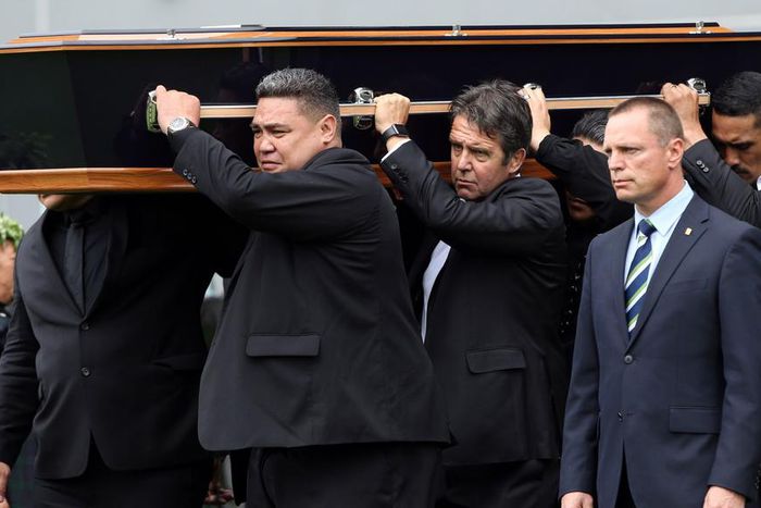 Lomu farewelled in service at Eden Park