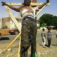 The crucified man