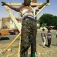 The crucified man