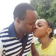 Femi Adebayo kissing his daughter