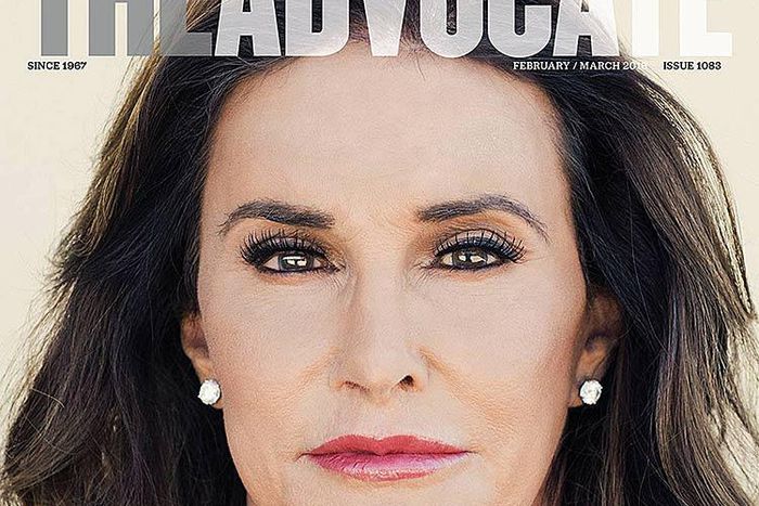 Caitlyn Jenner covers Advocate Magazine February/March 2016 issue