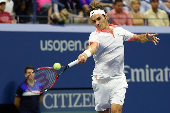 Roger Federer credits SABR, volleying at US Open