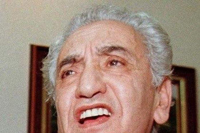 Hocine Ait Ahmed, Algerian leader of the secular opposition Socialist Forces Front (FFS) in a file photo.