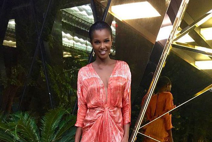 Agbani Darego in Tiffany Amber