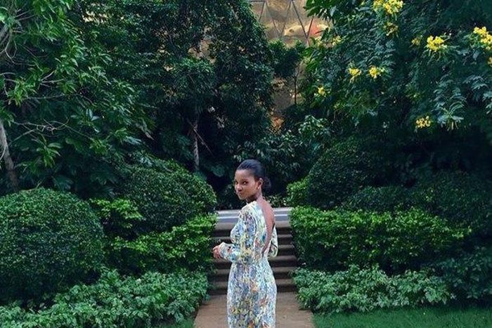 Agbani Darego in Tiffany Amber