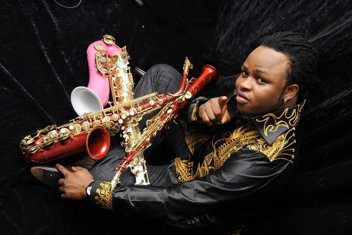 Yemi Sax performed at the Abuja Jazz Festival