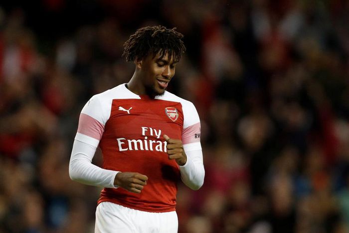 Arsenal player Alex Iwobi