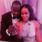 Chris Attoh and Damilola Adegbite tie the knot on February 14, 2015.