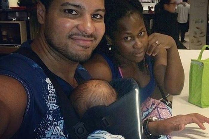 Uche Jombo and family