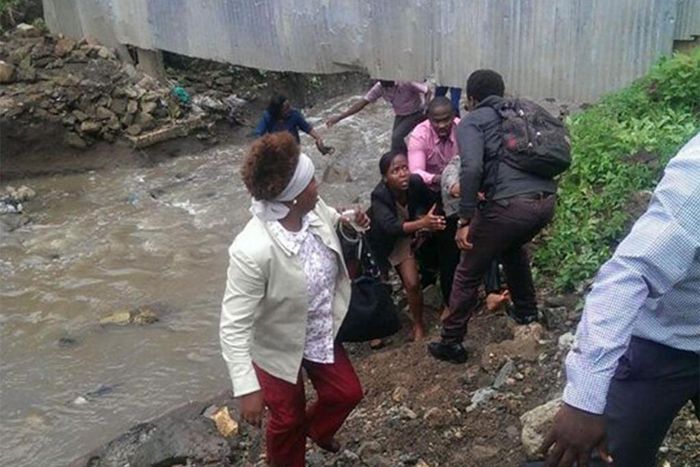 Kenyan police say gunshots in Kenyan campus a mock exercise