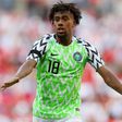 Alex Iwobi playing for Nigeria in 2018 [Sporting News]