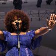Omawumi makes first post baby appearance