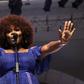 Omawumi makes first post baby appearance